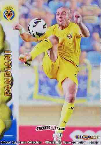 Figurina Pandiani - Campeonato Nacional De Liga 2012-2013 n. 726 - Mundicromo