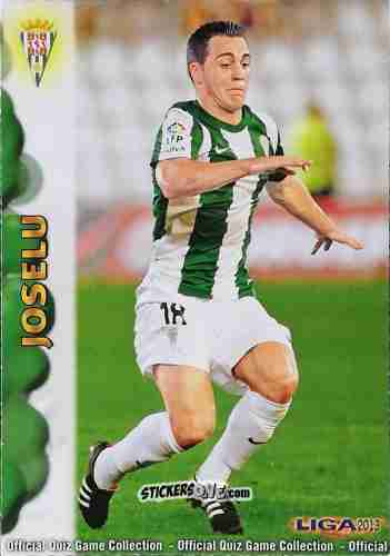 Sticker Joselu - Campeonato Nacional De Liga 2012-2013 n. 814 - Mundicromo