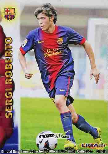 Cromo Sergi Roberto - Campeonato Nacional De Liga 2012-2013 n. 903 - Mundicromo
