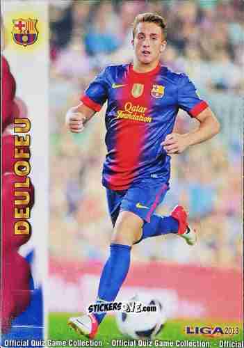 Sticker Deulofeu - Campeonato Nacional De Liga 2012-2013 n. 904 - Mundicromo