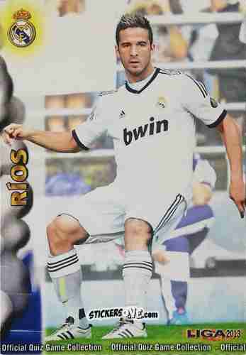 Cromo Rios - Campeonato Nacional De Liga 2012-2013 n. 1097 - Mundicromo