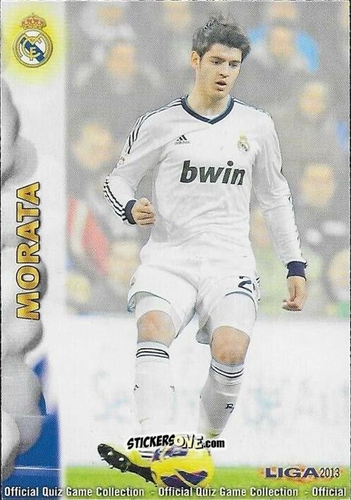 Sticker Morata - Campeonato Nacional De Liga 2012-2013 n. 1104 - Mundicromo