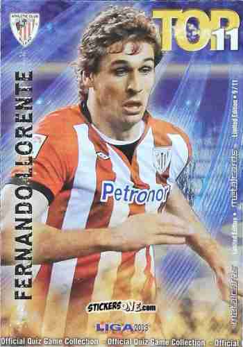 Cromo Llorente - Campeonato Nacional De Liga 2012-2013 n. T9 - Mundicromo