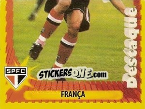 Sticker França - Campeonato Brasileiro 1998 n. 2 - Panini