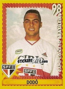 Sticker Dodó - Campeonato Brasileiro 1998 - Panini