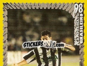 Sticker Valdir - Campeonato Brasileiro 1998 n. 24 - Panini