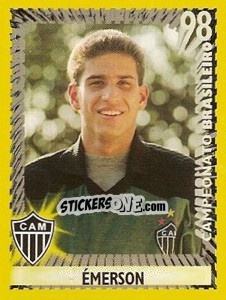 Sticker Émerson - Campeonato Brasileiro 1998 - Panini