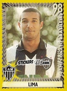 Cromo Lima - Campeonato Brasileiro 1998 - Panini