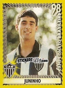 Sticker Juninho - Campeonato Brasileiro 1998 - Panini