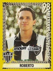Cromo Roberto - Campeonato Brasileiro 1998 - Panini