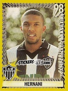 Sticker Hernani - Campeonato Brasileiro 1998 n. 34 - Panini