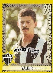 Sticker Valdir - Campeonato Brasileiro 1998 - Panini