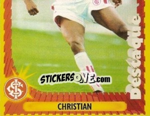 Figurina Christian - Campeonato Brasileiro 1998 - Panini