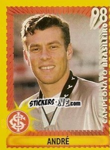 Sticker André - Campeonato Brasileiro 1998 n. 39 - Panini
