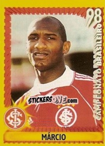 Sticker Márcio - Campeonato Brasileiro 1998 - Panini