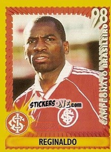 Cromo Reginaldo - Campeonato Brasileiro 1998 - Panini