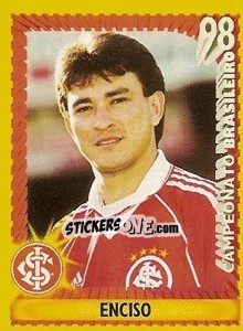 Cromo Enciso - Campeonato Brasileiro 1998 - Panini