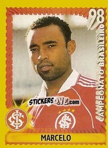 Sticker Marcelo - Campeonato Brasileiro 1998 - Panini