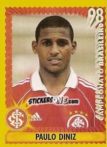 Sticker Paulo Diniz - Campeonato Brasileiro 1998 n. 48 - Panini