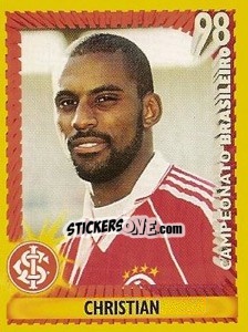 Figurina Christian - Campeonato Brasileiro 1998 - Panini