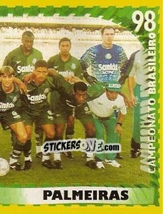 Sticker Team - Campeonato Brasileiro 1998 - Panini