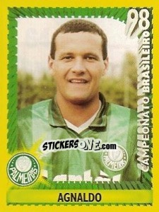 Cromo Agnaldo - Campeonato Brasileiro 1998 - Panini