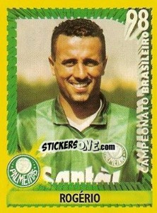 Sticker Rogéiro - Campeonato Brasileiro 1998 - Panini