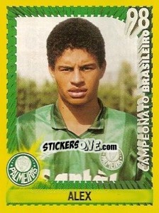 Sticker Alex - Campeonato Brasileiro 1998 n. 69 - Panini
