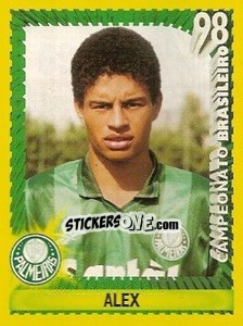 Sticker Alex - Campeonato Brasileiro 1998 - Panini