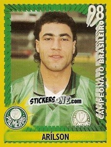 Sticker Arílson - Campeonato Brasileiro 1998 n. 70 - Panini