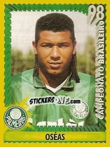 Sticker Oséas - Campeonato Brasileiro 1998 - Panini