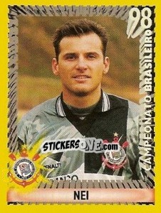 Sticker Nei - Campeonato Brasileiro 1998 n. 75 - Panini