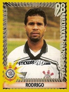 Sticker Rodrigo - Campeonato Brasileiro 1998 - Panini