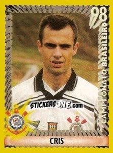 Sticker Cris - Campeonato Brasileiro 1998 n. 77 - Panini