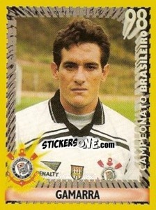 Sticker Gamarra - Campeonato Brasileiro 1998 - Panini