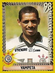 Figurina Vampeta - Campeonato Brasileiro 1998 - Panini