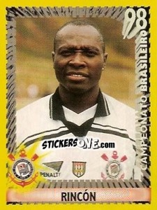 Sticker Rincón - Campeonato Brasileiro 1998 n. 82 - Panini