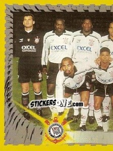 Sticker Team - Campeonato Brasileiro 1998 - Panini