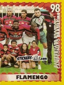 Figurina Team - Campeonato Brasileiro 1998 - Panini