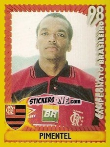 Sticker Pimentel - Campeonato Brasileiro 1998 - Panini
