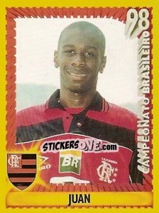 Sticker Juan - Campeonato Brasileiro 1998 n. 101 - Panini