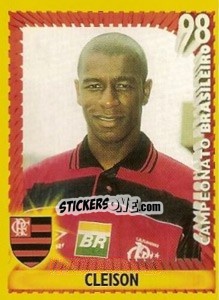 Sticker Cleison - Campeonato Brasileiro 1998 - Panini
