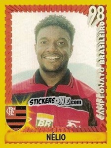 Sticker Nélio - Campeonato Brasileiro 1998 - Panini