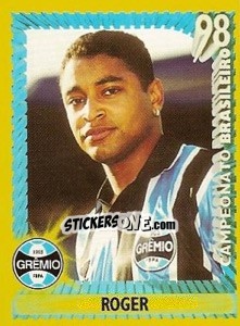Sticker Roger - Campeonato Brasileiro 1998 - Panini