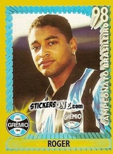 Cromo Roger - Campeonato Brasileiro 1998 - Panini