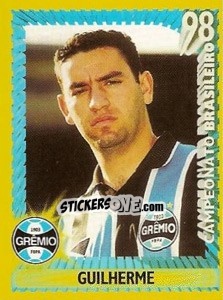 Sticker Guilherme - Campeonato Brasileiro 1998 - Panini