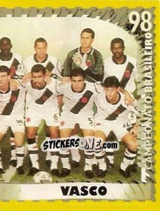 Figurina Team - Campeonato Brasileiro 1998 - Panini