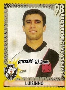 Sticker Luisinho - Campeonato Brasileiro 1998 n. 138 - Panini
