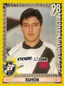 Cromo Ramón - Campeonato Brasileiro 1998 - Panini