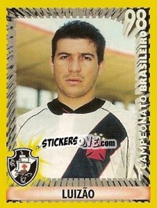 Sticker Luisão - Campeonato Brasileiro 1998 n. 143 - Panini